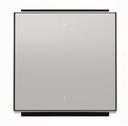 ABB Sky Niessen 2CLA850120A1301 Клавиша одиночная (маркировка, серебристый алюминий)