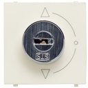ABB Zenit 2CLA225300N1101 Выключатель с ключом на два положения (5 А, с фиксацией, под рамку, скрытая установка)