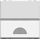 ABB Zenit 2CLA226210N1301 Выключатель электронный с таймером 2 модуля (10-360 сек., под рамку, скрытая установка, серебристый)