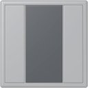 Jung Le Corbusier LC50NA32010 Накладка для кнопочного модуля (gris fonce 31)