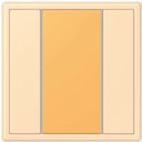 Jung Le Corbusier LC50NA4320L Накладка для кнопочного модуля (ocre jaune clair)