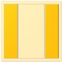 Jung Le Corbusier LC501TSA4320W Набор накладок 1 группа (le jaune vif)