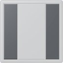 Jung Le Corbusier LC501TSA32010 Набор накладок 1 группа (gris fonce 31)
