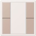 Jung Le Corbusier LC502TSA32131 Набор накладок 2 группы (ombre brulee claire)
