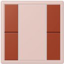 Jung Le Corbusier LC502TSA32110 Набор накладок 2 группы (l’ocre rouge)