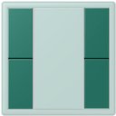 Jung Le Corbusier LC502TSA32040 Набор накладок 2 группы (vert anglais)