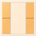 Jung Le Corbusier LC502TSA4320L Набор накладок 2 группы (ocre jaune clair)