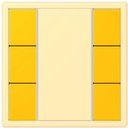 Jung Le Corbusier LC503TSA4320W Набор накладок 3 группы (le jaune vif)