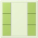 Jung Le Corbusier LC503TSA32052 Набор накладок 3 группы (vert clair)