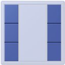 Jung Le Corbusier LC503TSA32020 Набор накладок 3 группы (bleu outremer 31)