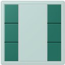 Jung Le Corbusier LC503TSA32040 Набор накладок 3 группы (vert anglais)