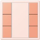 Jung Le Corbusier LC503TSA32112 Набор накладок 3 группы (l’ocre rouge clair)