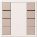 Jung Le Corbusier LC504TSA32131 Набор накладок 4 группы (ombre brulee claire)