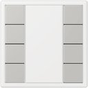 Jung Le Corbusier LC504TSA32013 Набор накладок 4 группы (gris clair 31)