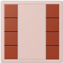 Jung Le Corbusier LC504TSA32110 Набор накладок 4 группы (l’ocre rouge)