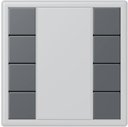 Jung Le Corbusier LC504TSA32010 Набор накладок 4 группы (gris fonce 31)