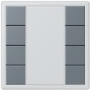Jung Le Corbusier LC504TSA4320H Набор накладок 4 группы (gris 59)