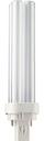 Philips Master PL-C 871150062093470 Лампа люминесцентная энергосберегающая КЛЛ PL-C 18/840 2p G24d-2 18 Вт (G24d-2, 4000K, 154 мм)