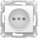 Schneider Electric Sedna SDN2900221 Розетка без заземляющего контакта (16 А, быстрозажим. контакты, под рамку, скрытая установка, белая)