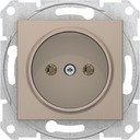Schneider Electric Sedna SDN2900268 Розетка без заземляющего контакта (16 А, быстрозажим. контакты, под рамку, скрытая установка, титан)