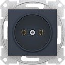 Schneider Electric Sedna SDN2900270 Розетка без заземляющего контакта (16 А, быстрозажим. контакты, под рамку, скрытая установка, графит)