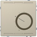 Merten D-Life MTN5762-6033 Терморегулятор поворотный +5…+30°С (10 А, 230 В, под рамку, с/у, сахара)