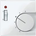 Merten M-Elegance/M-Plan MTN534819 Крышка для терморегулятора (поворотный, полярно-белый)