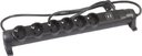 Legrand ''Комфорт и безопасность'' 694618 Сетевой фильтр 2хUSB+6x2К+З 1.5 м (16 А, з/к, черный)