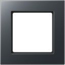 Jung A550 A5581BFANM Рамка 1-постовая (ударопрочная, универсальная, матовый антрацит)
