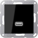 Jung MAA1122SW Розетка USB (USB, под рамку, скрытая установка, черная)