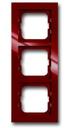 ABB Busch-axcent 1754-0-4478 Рамка 3-постовая (foyer-red)