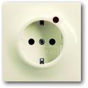 ABB Impuls 2011-0-3848 Розетка Schuko (16A, под рамку, с/у, з/к, защита от перенапряжения, слоновая кость)