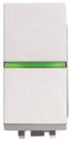 ABB Zenit 2CLA210250N1101 Переключатель одноклавишный 1 модуль (16 А, индикация, под рамку, скрытая установка, альпийский белый)