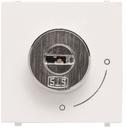 ABB Zenit 2CLA225320N1101 Выключатель с ключом на два положения (5 А, без фиксации, под рамку, скрытая установка)