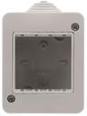 ABB Zenit 2CLA329110N1101 Коробка для открытого монтажа (IP40, 2 модуля, серая)