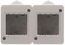 ABB Zenit 2CLA329210N1101 Коробка для открытого монтажа (IP40, 4 модуля, серая)