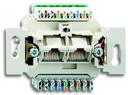 ABB Busch-Jaeger 0230-0-0398 Розетка компьютерная (2xRJ45, cat.5e, механизм, скрытая установка)