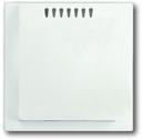 ABB Impuls 6599-0-2971 Накладка для усилителя мощности (белый бархат)