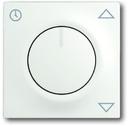 ABB Impuls 2CKA006430A0377 Накладка выключателя жалюзи (с возм. подсветки, маркировка, белый бархат)
