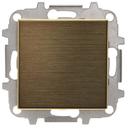 ABB Sky Niessen 2CLA850000A1201 Заглушка с суппортом (под рамку, скрытая установка, античная латунь)