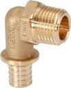 Rehau MX 11395011002 Угольник (1/2", 20 мм, 90 °, латунь)
