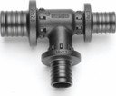 Rehau PX 11600921001 Тройник PPSU с уменьшенным боковым и торцевым проходами (40 мм, 2 x 32 мм)