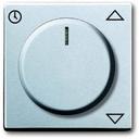ABB Future Linear 2CKA006430A0357 Накладка для поворотного выключателя жалюзи (с возм. подсветки, серебристо-алюминиевая)