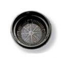 ABB Zenit 9399 Монтажная коробка 5" (круглая, черная)