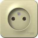 Schneider Electric Blanca BLNRA000117 Розетка одинарная (16 А, IP20, в сборе, открытая установка, бежевая)