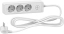 Schneider Electric Unica ST9433W Удлинитель 3-местный 3 м (с/з, 16 А, 4000 Вт, шторки, белый)