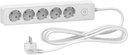 Schneider Electric Unica ST9453W Удлинитель 5-местный 3 м (с/з, 16 А, 4000 Вт, шторки, белый)