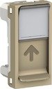 Schneider Electric Unica NU941044 Крышка розетки компьютерной (RJ45, бежевая)
