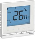 Schneider Electric AtlasDesign/Blanca/Этюд ATN000138 Терморегулятор клавишно-нажимной +5…+35°С (16 А, 230 В, под рамку, с/у, белый)
