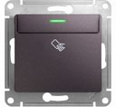 Schneider Electric Glossa GSL001469 Выключатель карточный (10 А, подсветка, под рамку, скрытая установка, сиреневый туман)